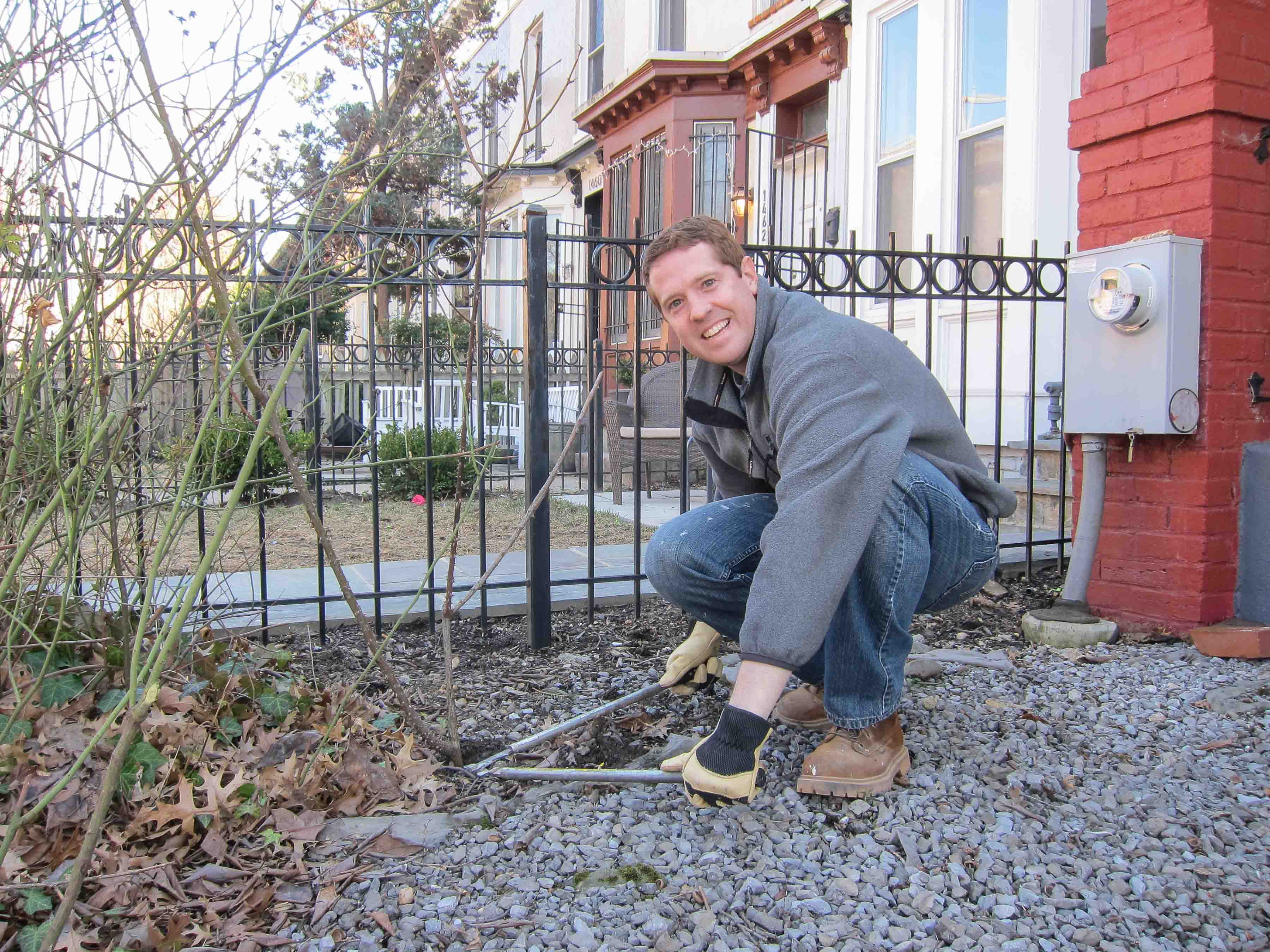 Mike ready to trim